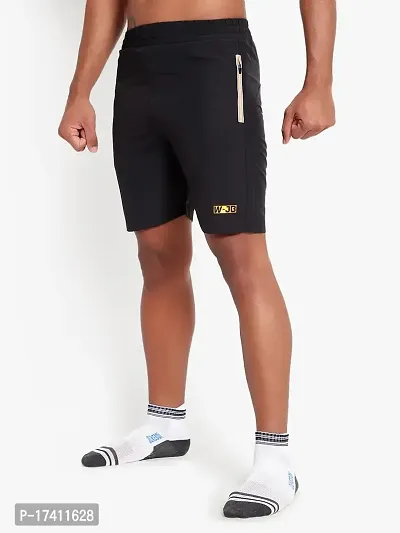 JUKEBOX Speed Core Shorts High Performance Shorts Active Wear for Gym, Workout, Running, Yoga  More Shorts Black-thumb3