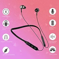 Bluetooth Earphones for Huawei Enjoy Z Earphones Original Like Wireless Bluetooth Neckband in-Ear Headphones Headset with Mic, Deep Bass, Sports Earbuds (15 Hours, JO21)-thumb1