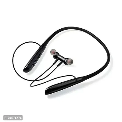 Bluetooth Earphones for Lenovo Tab P11 5G Earphones Original Like Wireless Bluetooth Neckband in-Ear Headphones Headset with Mic, Deep Bass, Sports Earbuds (60 Hours, L35-1)-thumb3