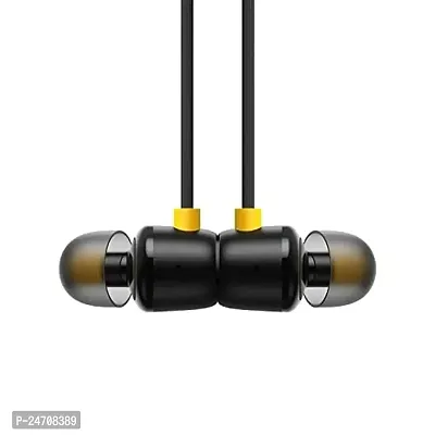 ShopMagics Earphones for Karbonn K9 Smart Yuva Earphones Original Like Wired in-Ear Headphones Stereo Deep Bass Head Hands-Free Headset Earbud with Built in-line Mic, 3.5mm Jack (RM2, Black)-thumb2