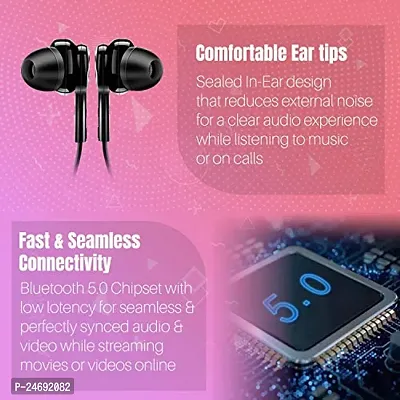 ShopMagics Bluetooth Earphones for Zen Ultrafone 303, Zen Admire Punch, Zen Admire Star, Zen Admire Fab Q, Zen Elite Wow, Zen Ultrafone 504 Headphones (JO21)-thumb3