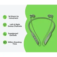 Bluetooth Earphones for Micromax GC222 Earphones Original Like Wireless Bluetooth Neckband in-Ear Headphones Headset with Mic, Deep Bass, Sports Earbuds (25 Hours, VBR3)-thumb2