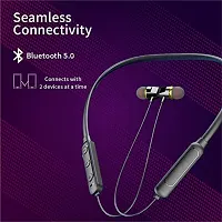 Bluetooth Earphones for Sam-Sung Galaxy A12 Exynos 850 Earphones Original Like Wireless Bluetooth Neckband in-Ear Headphones Headset with Mic, Deep Bass, Sports Earbuds (15 Hours, GLF2)-thumb3