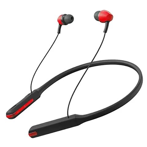 Bluetooth Earphones for Itel Vision 3 Earphones Original Like Wireless Bluetooth Neckband in-Ear Headphones Headset with Mic, Deep Bass, Sports Earbuds (35 Hours, HORI6)