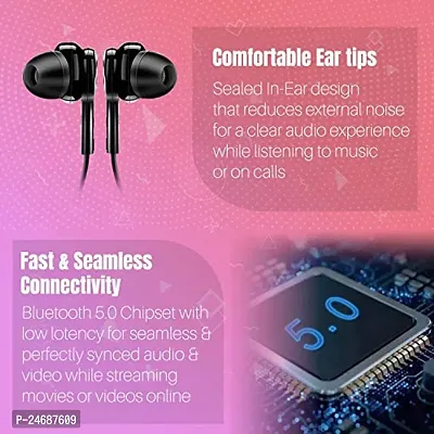 ShopMagics Bluetooth Earphones for Sam-Sung Galaxy Z Flip 5G, Z Flip Lite, Z Fold 2, Z Fold 3 Headphones (JO21)-thumb4