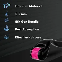 COREY Derma Roller with 540 Titanium Alloy Micro Needles 0.5 mm Suitable for Beard Also Reduces Hair Fall Stimulates Hair Follicles Easy to use Safe  Effective-thumb4