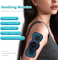 COREY Whole Body Massager 8 Modes 1 Pcs, Portable Mini Massager Cervical Massage Soothing Pain, Body Massager Patch for Whole Body Neck Back Waist Arms Leg-thumb1