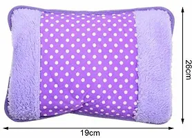 Electric Velvet Warm Hot Water Bag Soft Fur Heating Gel Pad for for Pain Relief-thumb2