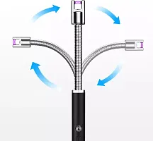 360 Degree Flexible Handheld Long Neck Electric Gas Lighter-thumb1