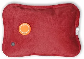 AFFORDABLE PRICE Velvet Pocket Heat Gel Pad Electric 1 L Hot Water Bag (Multicolor) Hot Water Bag For Massage Body 1 L Hot Water Bag (Multicolor)-thumb1