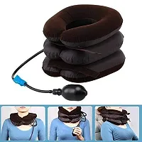 COREY Tractor Neckline Pillow Man and Woman Massage  Relaxation Air Bag 3 Tier Inflatable Pillow for Cervical Spine Neck Rest Support and Massagers Pillow-thumb3