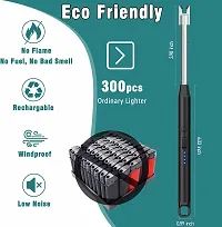 Electric Lighter for Candles Rechargeable Electric Gas Lighter for Kitchen Use Candle Lighter Plasma Lighter Flameless Windproof USB lighter 360deg; Flexible Neck Arc lighter for Diwali Fireworks-thumb4