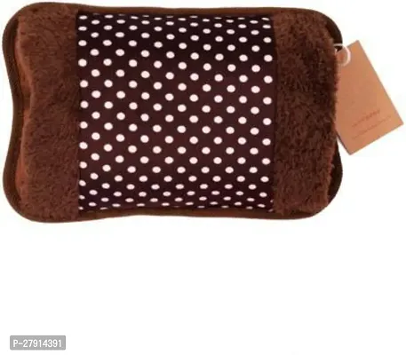 Electric Hot velvet bag Heating Gel Pad Health care 1 L Hot Water Bag  (Brown)