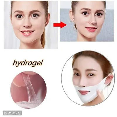 Castle Kart V Shape Mask Massage Face Firming Mask Chin facial Lifting Mask Wrinkle Shaper V Line Mask Slimming Beauty Skin Care Tool Lady-thumb2