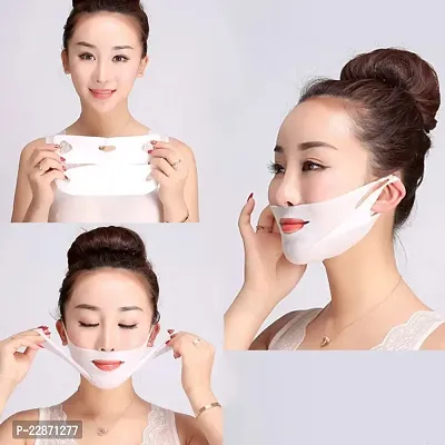 Castle Kart V Shape Mask Massage Face Firming Mask Chin facial Lifting Mask Wrinkle Shaper V Line Mask Slimming Beauty Skin Care Tool Lady-thumb5