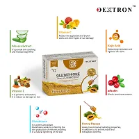 Dextron Glutathione Honey Papaya Soap for Skin Lightening, Brighten  Nourish Enriched With Glutathione, Honey Papaya Extract Kojic Acid, Vit. C, Alpha Arbutin, Vit. E  Aloe Vera Extract (Pack of2)-thumb1