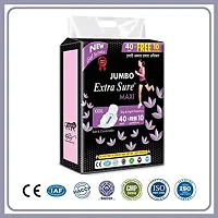 C_K JUMBO EXTRA SURE SOFT COTTON XXXL SANITARY PAD FOR WOMEN AND GIRLS - PACK OF 40 PADS +10 PANTYLINER-thumb1