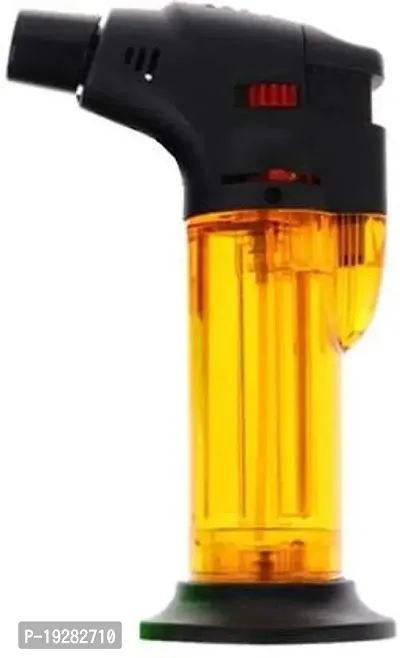 Stylish Butane Lighter Sharp Small Jet Flame Refillable Cigarette Lighter Variation (Jet Flame Torch Barbeque)-thumb0