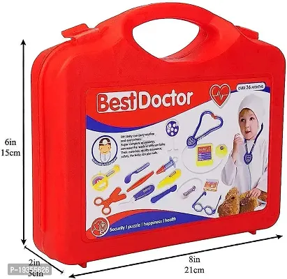 Doctor Tool Kit for Kids | Doctor Pretend Play Toys with Backpack | Medical Role Play Educational Toy | Doctor Play Set Stethoscope Medical Kit - Multicolor