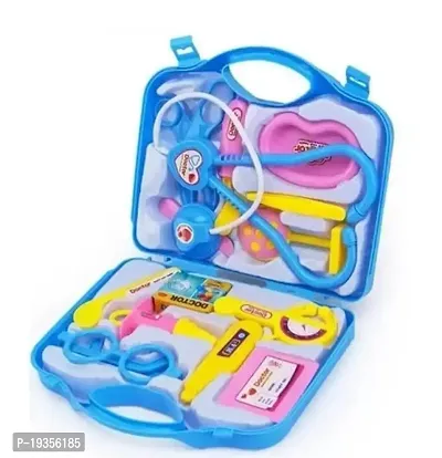 Doctor Play Set with Foldable Suitcase, Doctor Set Toy Game Kit, Compact Medical Accessories Toy Set Pretend Play Sets,Docter Kit Toy for Kids DR Set (Multicolor)