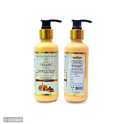 Rushi Khadi Herbal Sandal  Honey Intensive Hydrating Conditioner 200ml-thumb0