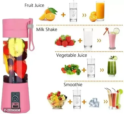 Mini Portable Battery Juice Blender | 380 ml | Assorted color-thumb2