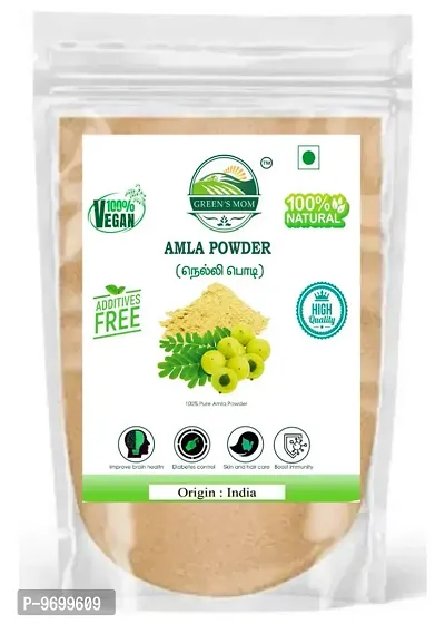 Natural Seedless Amla Powder Food Grade for Eye, Immunity Booster, Digestion, Diabetes, Hair Growth, Skin And Face care 500g