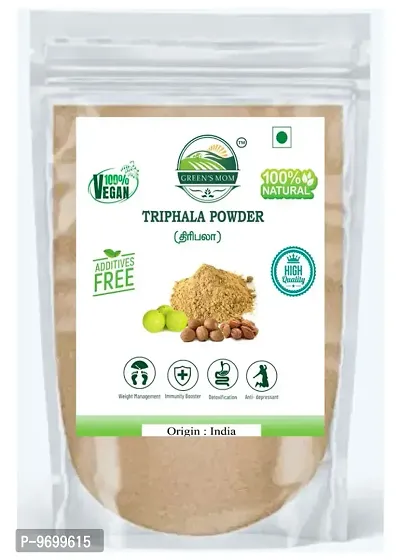 Natural Fresh TRIPHALA POWDER  For Relieves Stress, Immunity Booster, Digestion, Diabetes, Hair Growth, Skin And Face care 500g