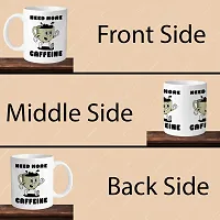 Premium 330ml Ceramic Printed Coffee Mug-thumb3