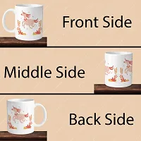 Premium 330ml Ceramic Printed Coffee Mug-thumb3