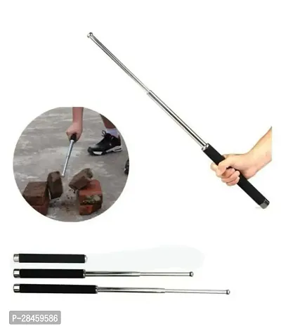 Occasion Self Defense Stick Strong Stainless Steel Security Cane High Impact Resistance, Durable, Light Weight, Scratch Proof, Anti Slip Bottom Security Stick/Walking Cane/Self Defence Stick