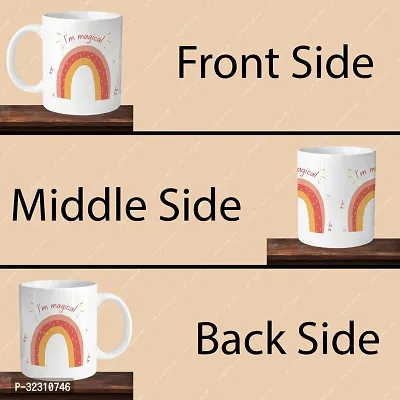 Premium 330ml Ceramic Printed Coffee Mug-thumb4