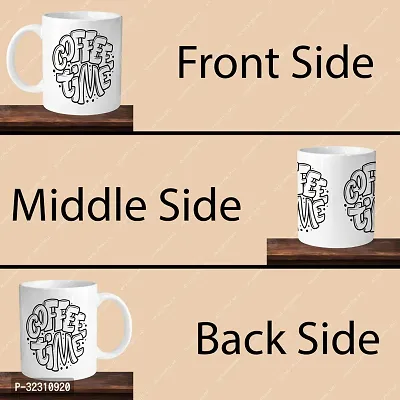 Premium 330ml Ceramic Printed Coffee Mug-thumb4