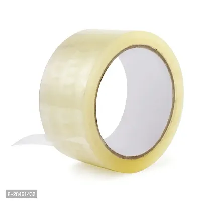 BOPP Tape/Packaging Tape Premium Grade 48 mm width 200 meter length Transparent (Set of 6)-thumb3