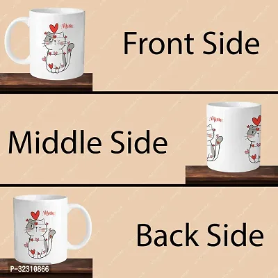 Premium 330ml Ceramic Printed Coffee Mug-thumb4