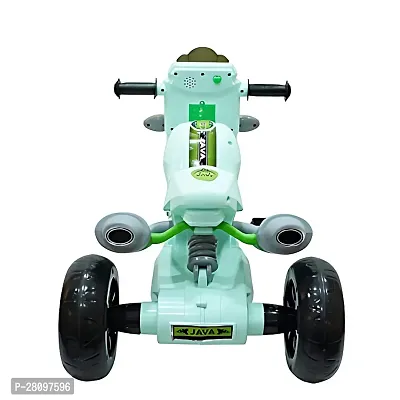 Kids Tricycle - Fun Ride-On Toy for 1-5 Year Olds | Sturdy Pedal Tricycle for Toddlers (Green)-thumb3