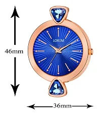 Culture of India Blue Fancy Stone Analog Watch for Women LR276-thumb2