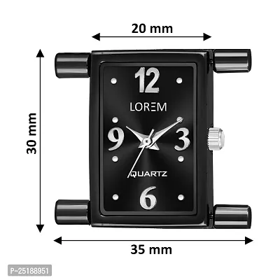 Culture of India Black Trending Square Braclet Analog Watch for Women LR292-thumb3