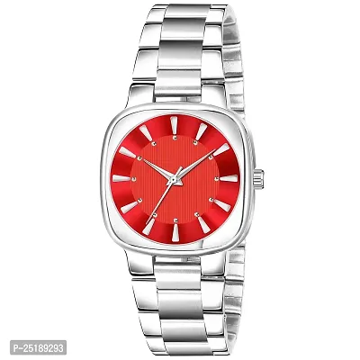 Culture of India Red Professional Analog Watch for Women LR304