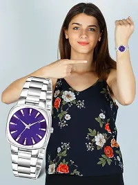 Culture of India Purple Professional Analog Watch for Women LR302-thumb4