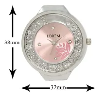 Culture of India Pink Diamonds Analog Watch for Women LR226-thumb2