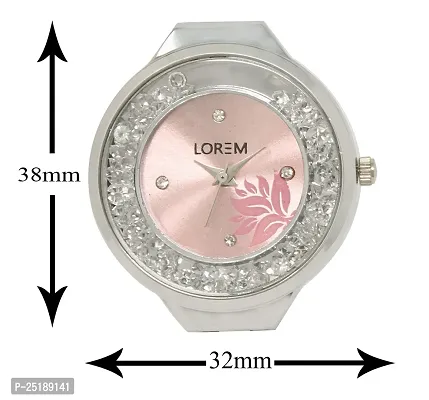 Culture of India Pink Diamonds Analog Watch for Women LR226-thumb3