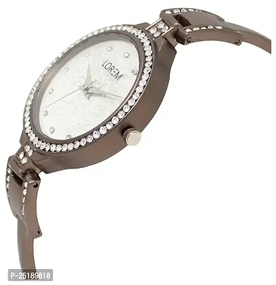 Culture of India Silver Fancy Analog Watch for Women LR236