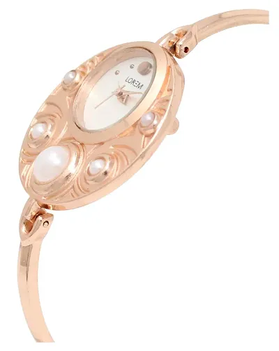 Culture of India Pearl Analog Watch for Women LR246