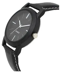 Culture Of India Black Mate Finish Analog Watch for Men LR05-thumb2