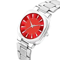 Culture of India Red Professional Analog Watch for Women LR304-thumb2