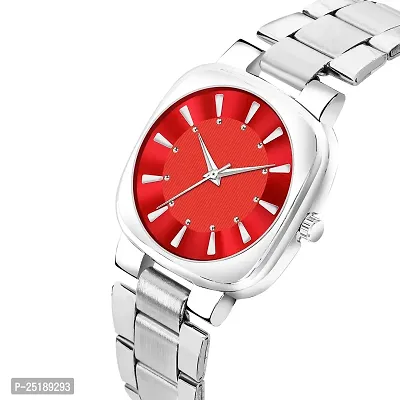 Culture of India Red Professional Analog Watch for Women LR304-thumb3