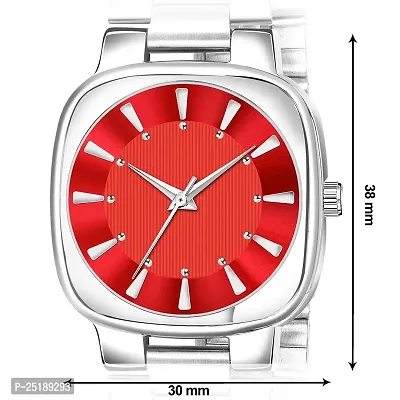 Culture of India Red Professional Analog Watch for Women LR304-thumb4