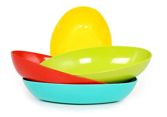 Plastic Bowl Set, Unbreakable Rice Bowl, Microwave And Dishwasher