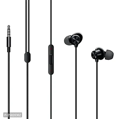 Earphones for Sam-Sung Galaxy Tab S4 10.5 Earphone Original Like Wired Stereo Deep Bass Head Hands-free Headset Earbud With Built in-line Mic, With Premium Quality Good Sound Stereo Call Answer/End Button, Music 3.5mm Aux Audio Jack (ST3, BT-ONE 2, Black)